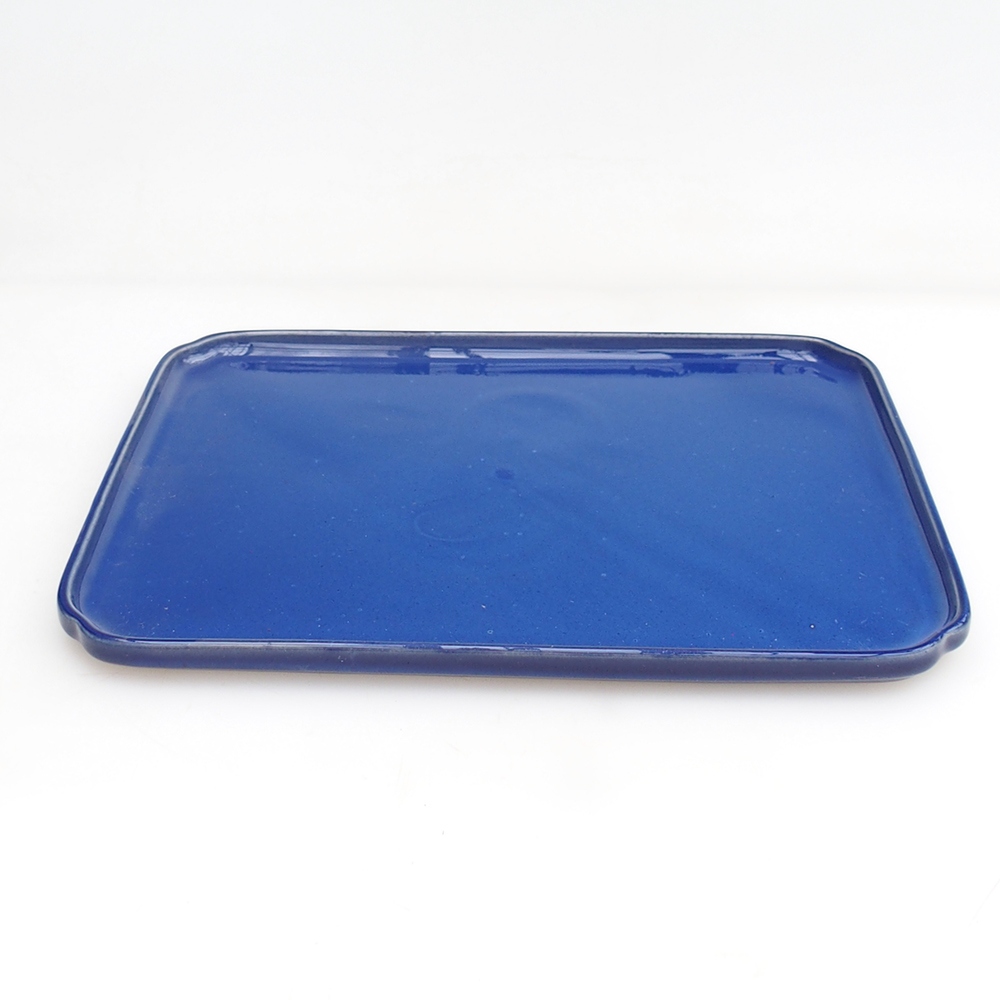 Bol en céramique H07 - 28 x 19 x 1,5 cm - brun