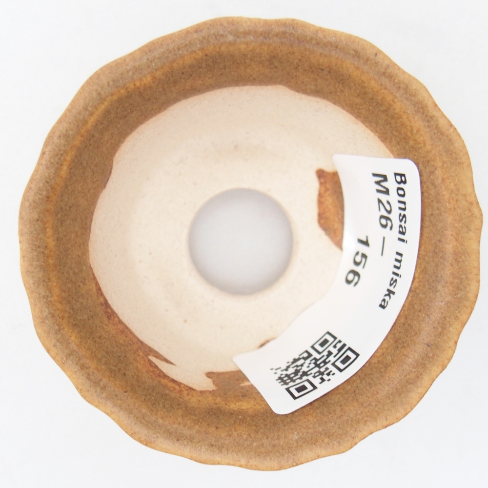 Mini bol bonsaï 5,5 x 5,5 x 3 cm, brun