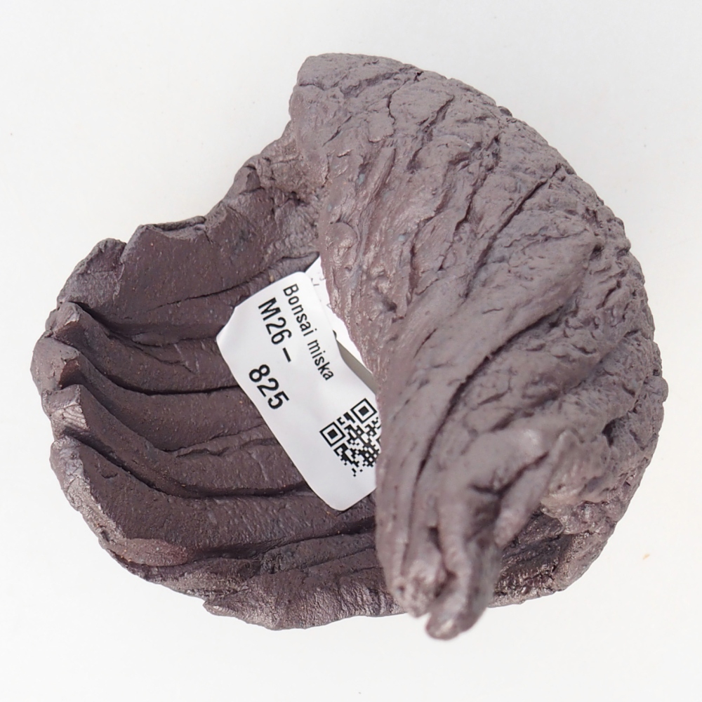 Coquille en céramique 9 x 8,5 x 13,5 cm , couleur métallique