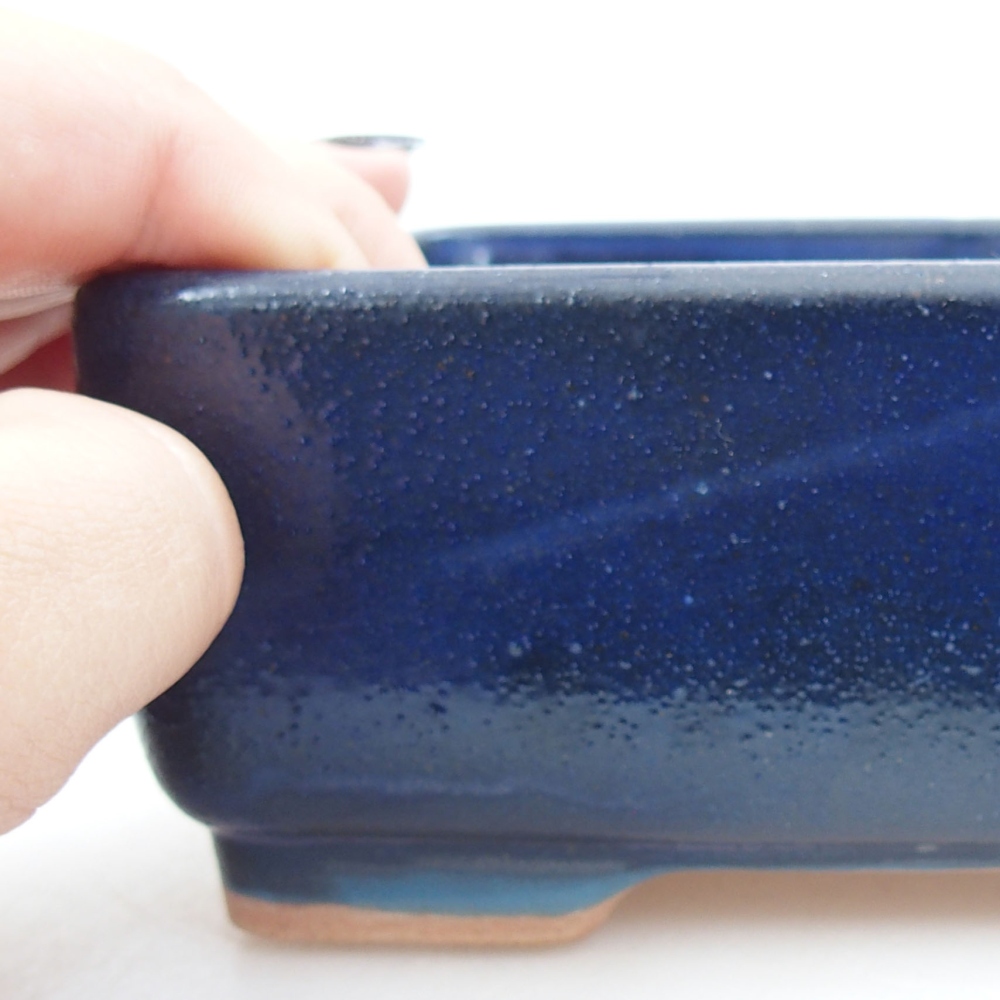 Bol à bonsaï en céramique 22 x 17 x 5 cm, vert