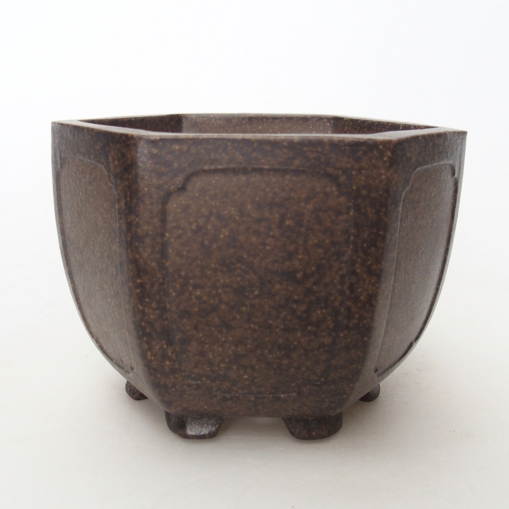 Bol 10,5 x 9,5 x 7,5 cm brun ocre