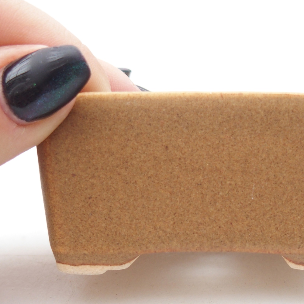 Mini bol bonsaï 7 x 5 x 3,5 cm, brun