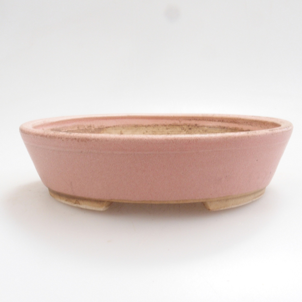 Bol à bonsaï en céramique 10 x 8,5 x 4 cm, brun