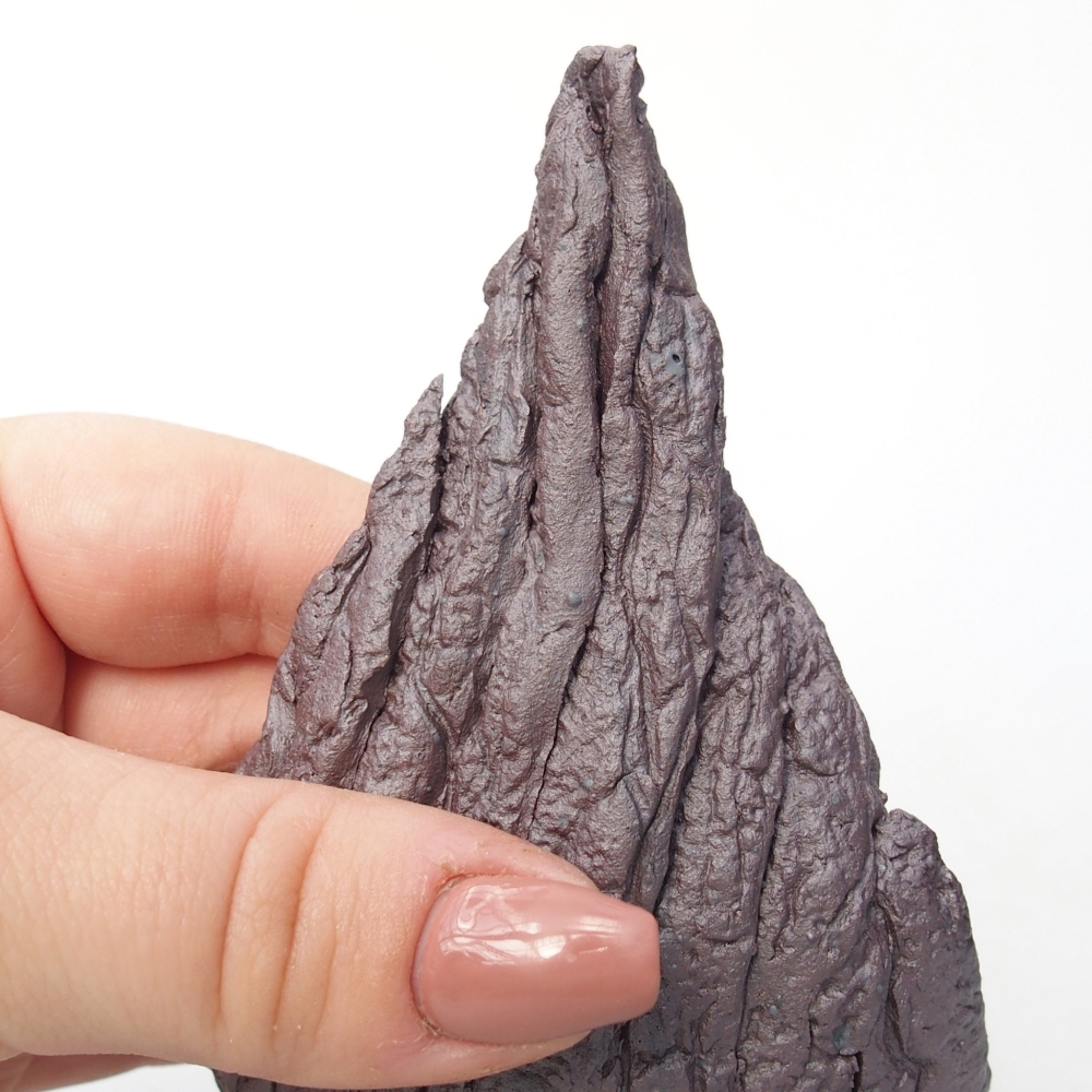 Coquille en céramique 9,5 x 8 x 11,5 cm , couleur métallique