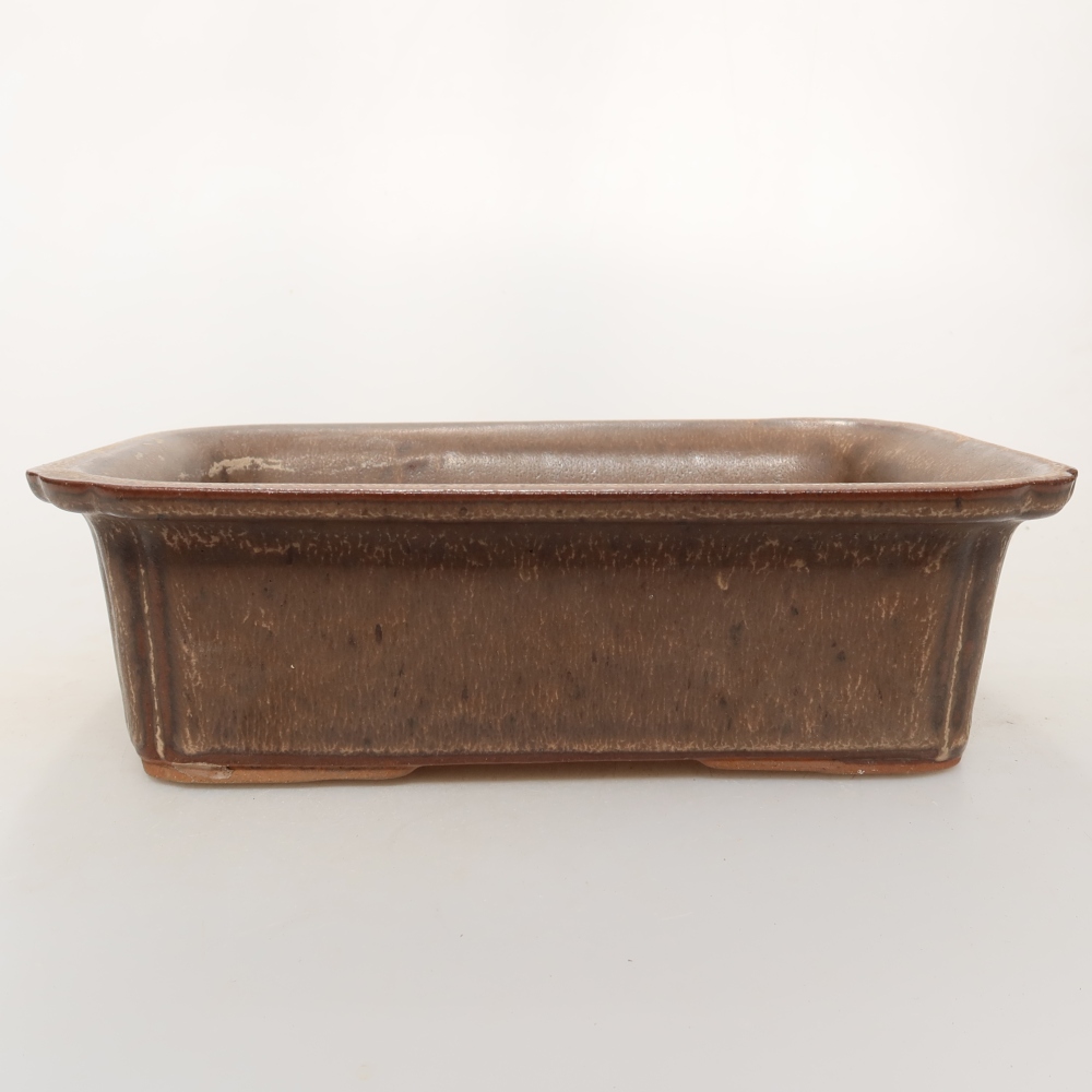 Bol en céramique  20 x 15,5 x 6 cm , couleur marron