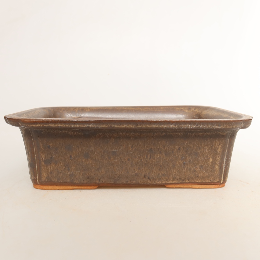 Bol en céramique  20 x 15,5 x 5,5 cm, couleur marron