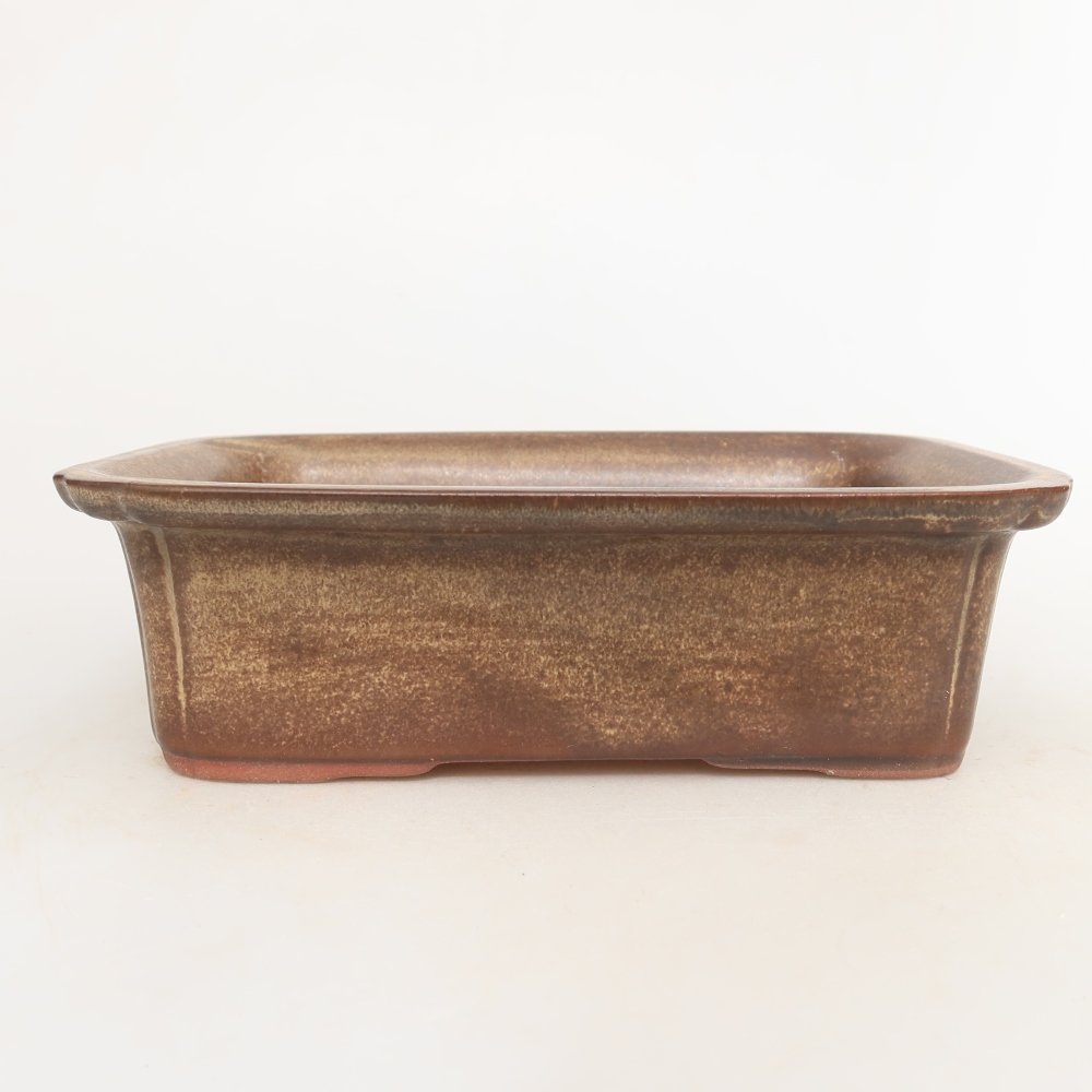 Bol en céramique  20 x 15,5 x 5,5 cm, couleur marron