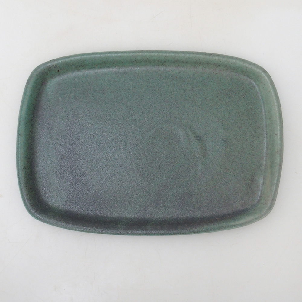 Bol bonsaï + soucoupe H08 - 25 x 19,5 x 6 cm - vert