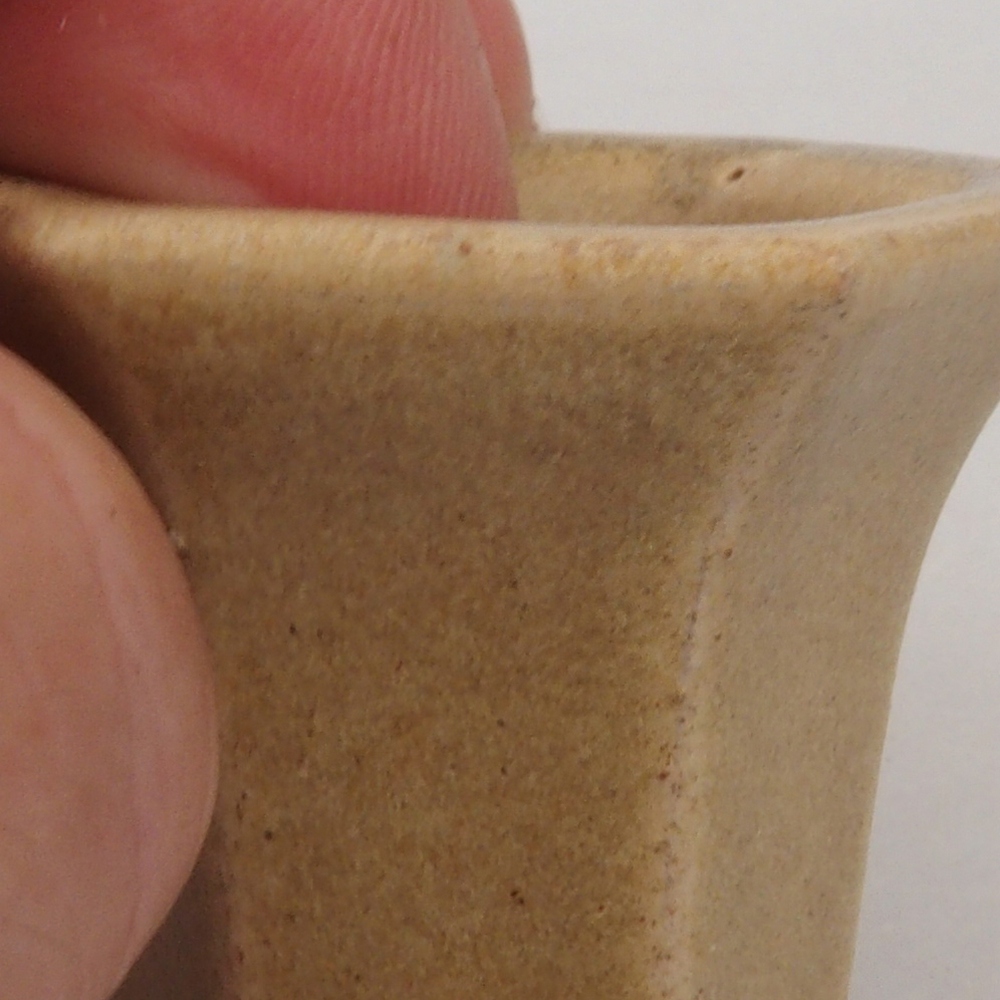 Mini bol bonsaï 4 x 3,5 x 3 cm, brun