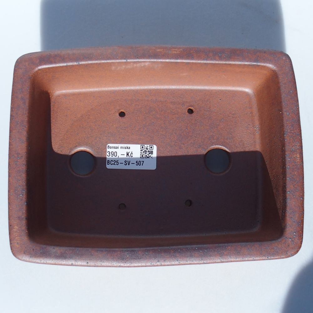 Bol 21 x 16 x 7 cm brun