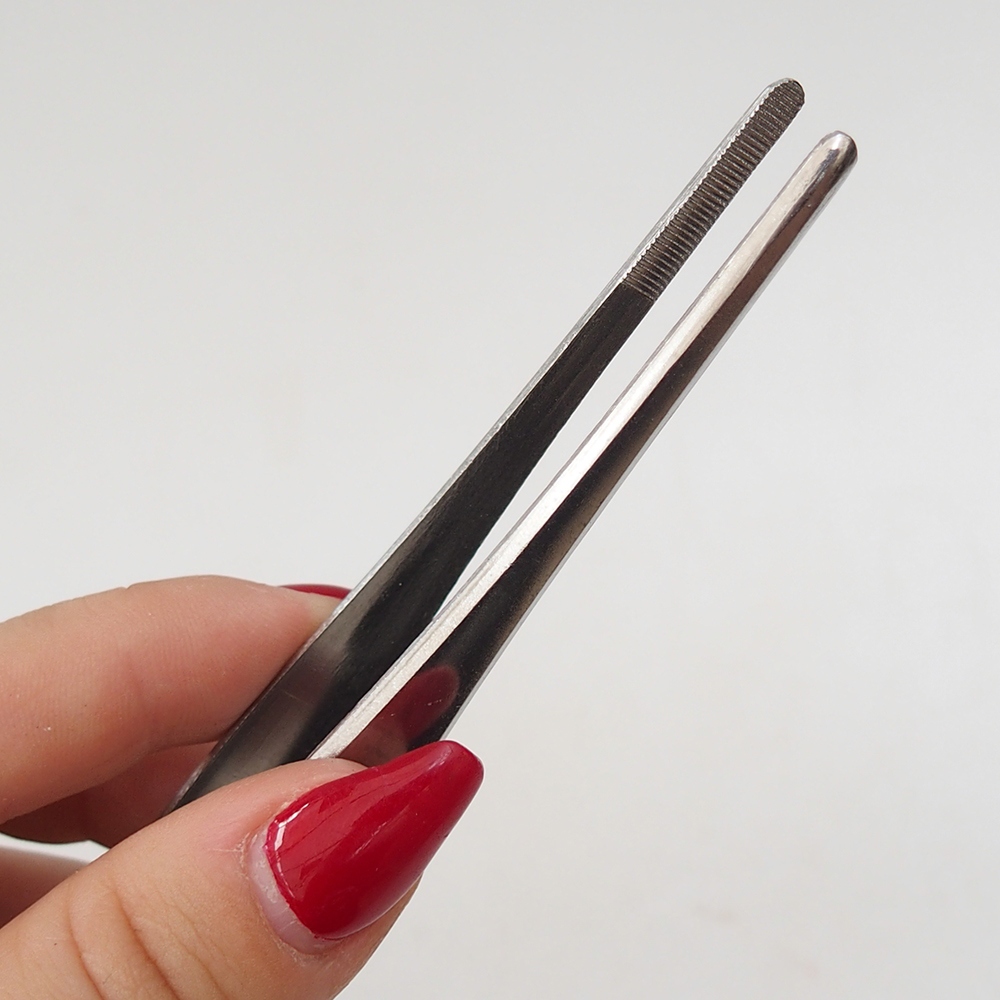 Spatule et pince 22 cm - acier inoxydable