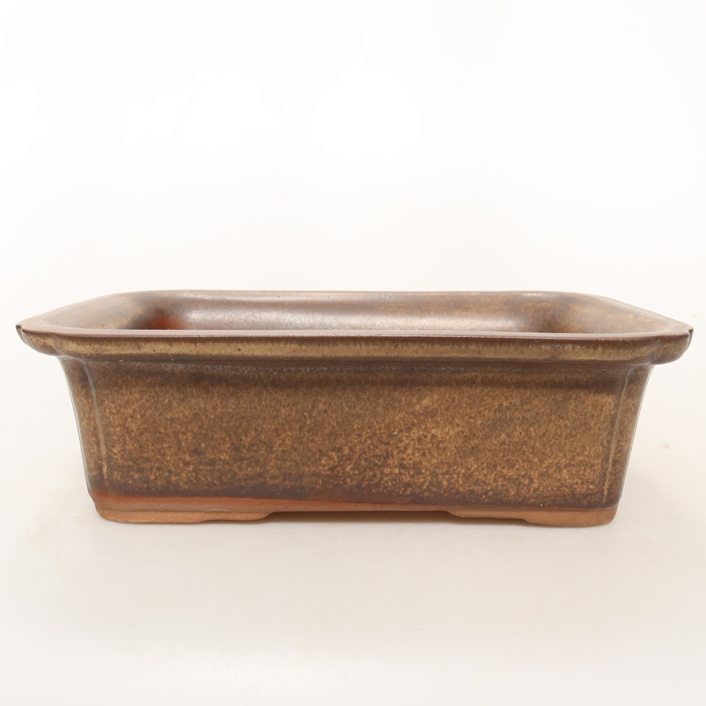 Bol en céramique  20 x 15,5 x 6 cm , couleur marron