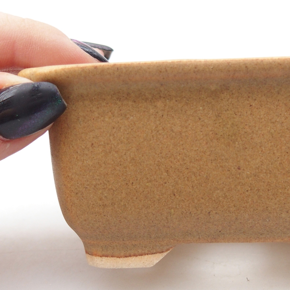 Mini bol bonsaï 9 x 7 x 4,5 cm, brun