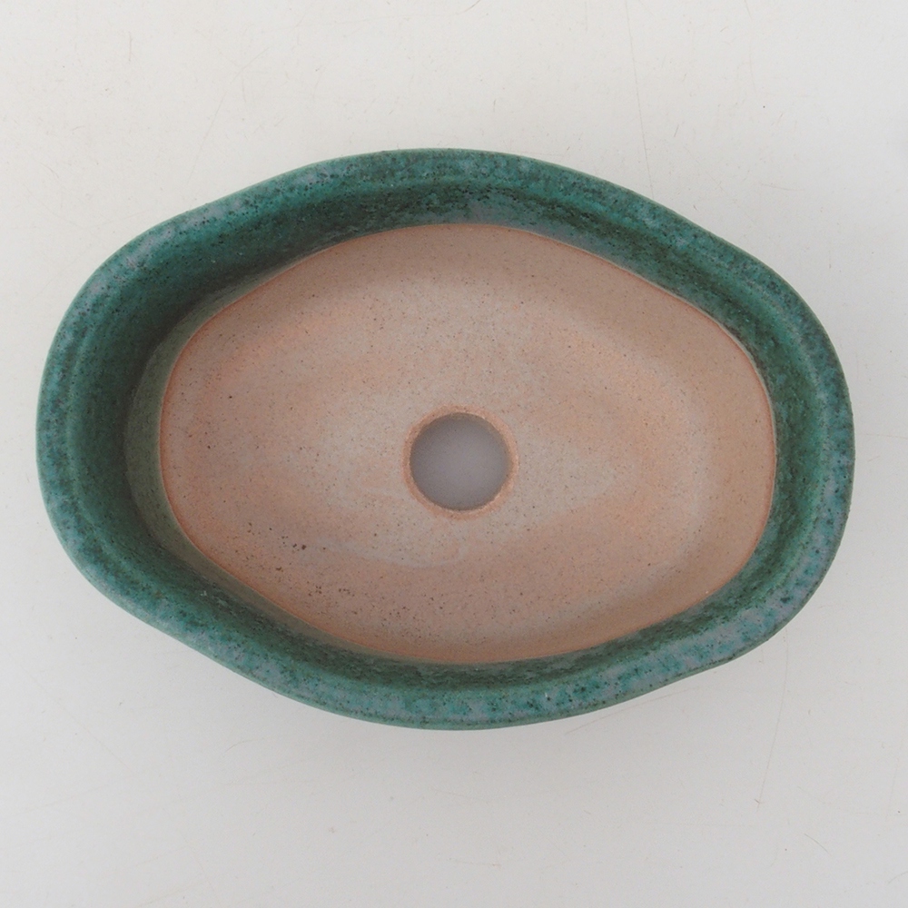 Bol à bonsaï H05 - 11 x 8 x 4 cm - vert