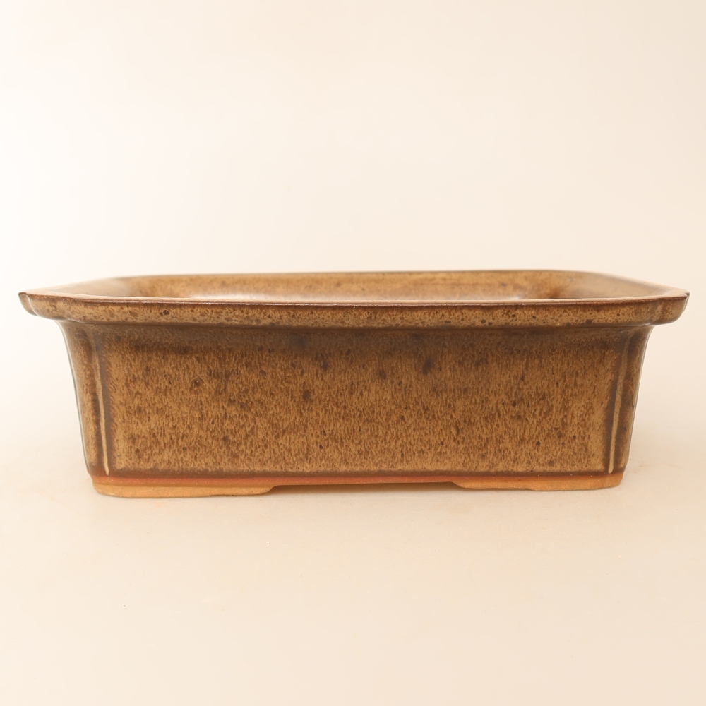 Bol en céramique  20 x 15,5 x 5,5 cm, couleur marron