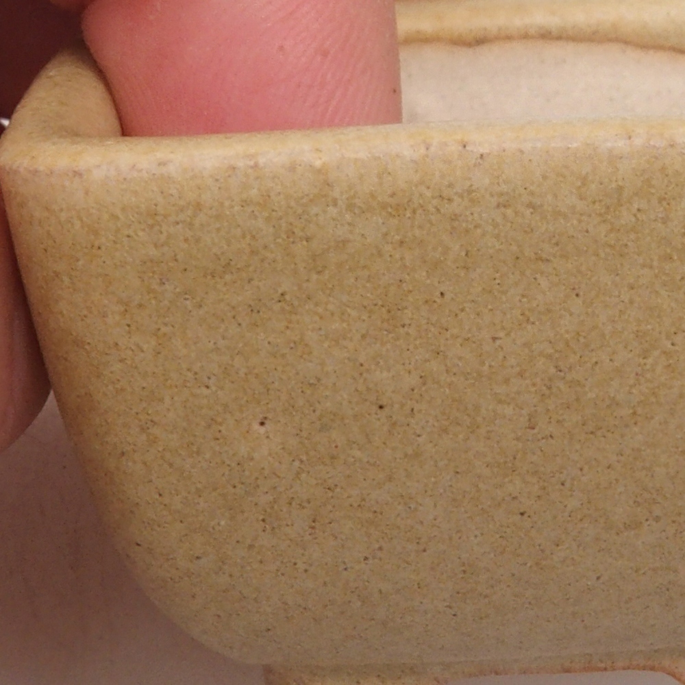 Mini bol bonsaï 4,5 x 4,5 x 3 cm, brun