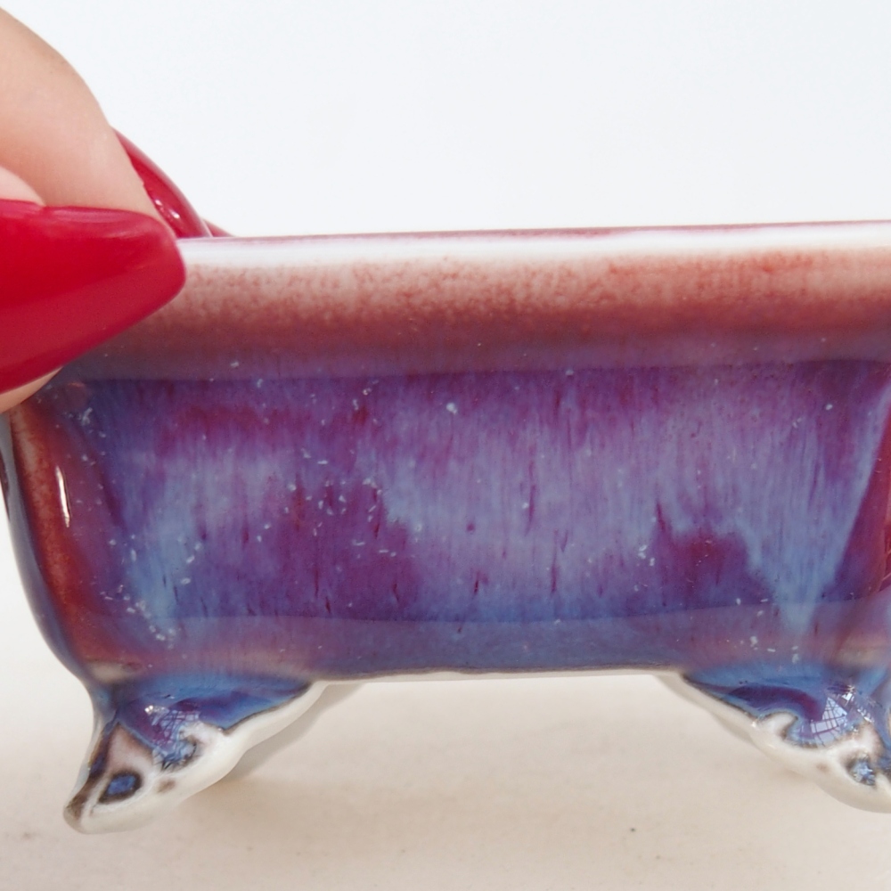 Mini bol bonsaï 7 x 5,5 x 3 cm, couleur violet