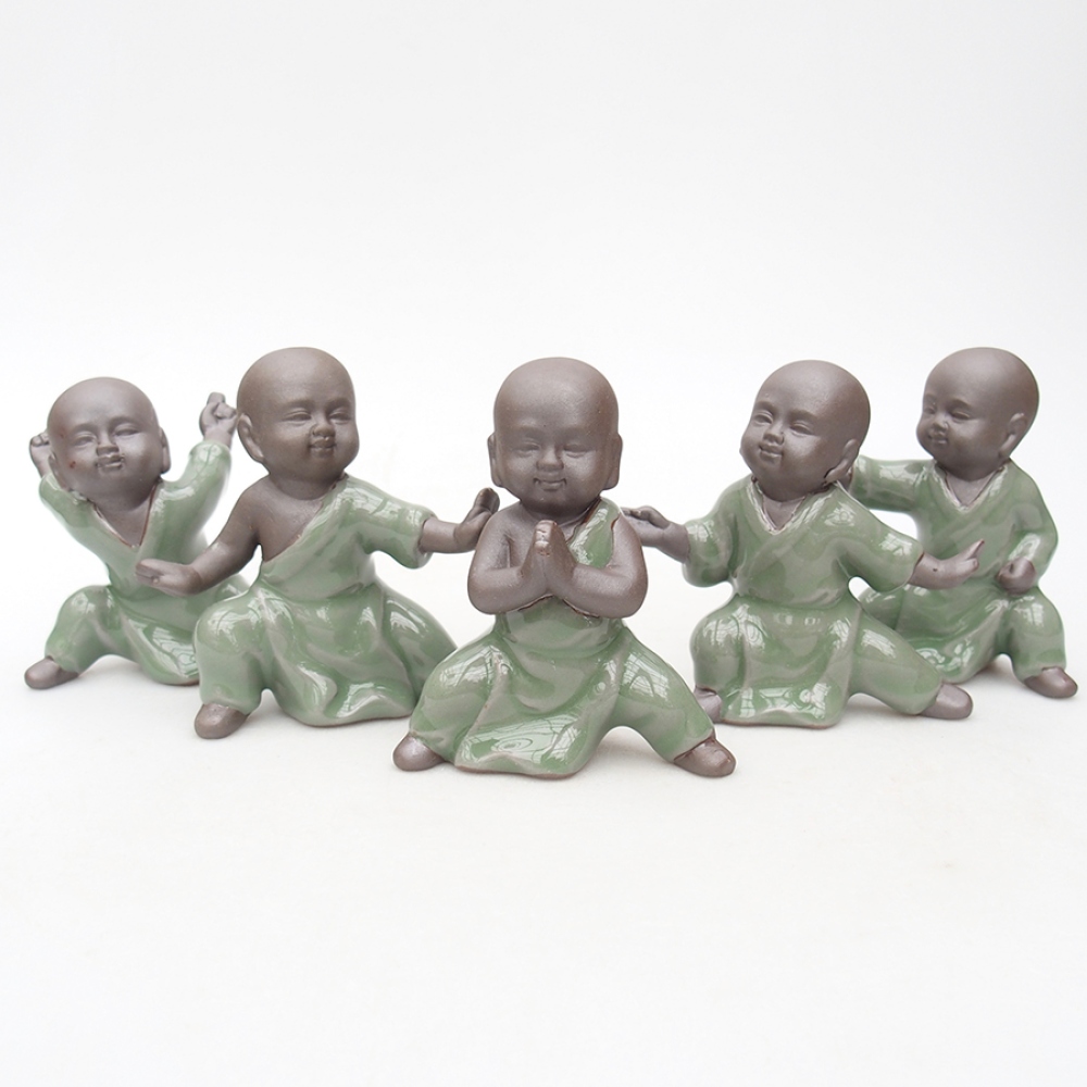 Figurine en céramique 5pcs