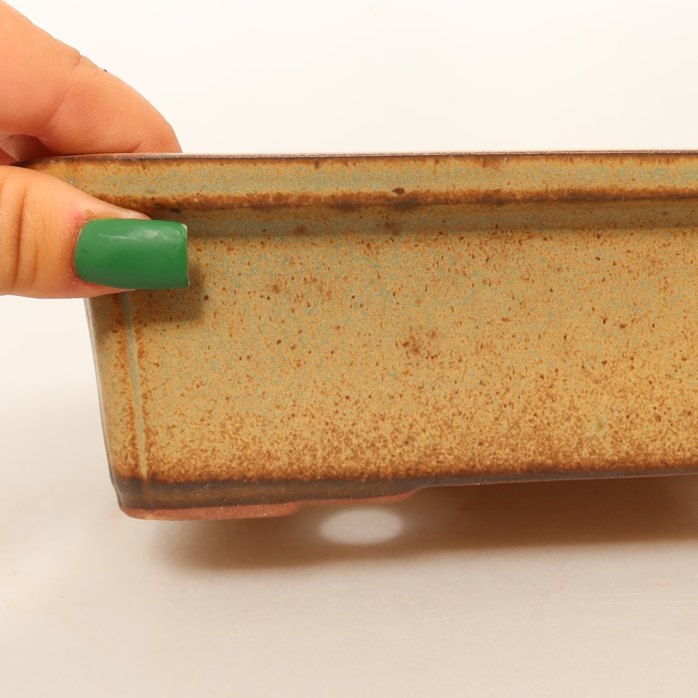 Bol en céramique  20 x 15,5 x 6 cm , couleur marron