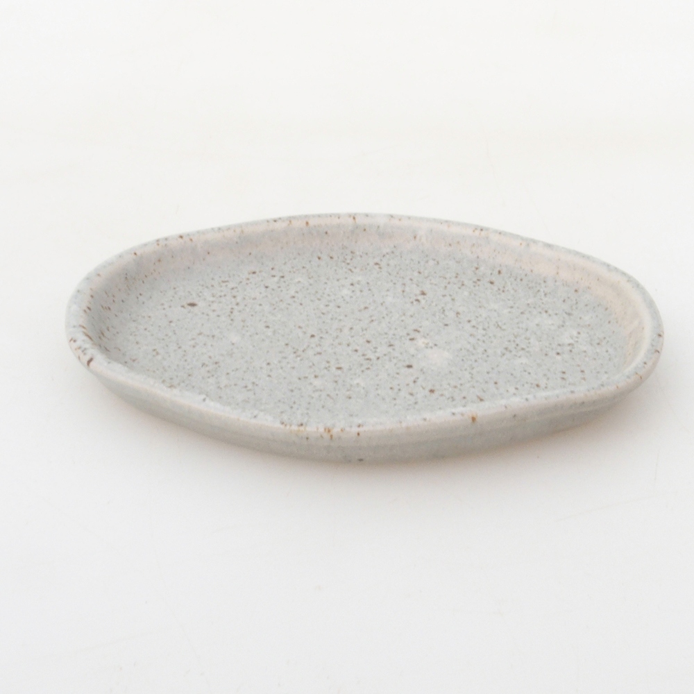 Bol en céramique H05 -11 x 8,5 x 1 cm - beige