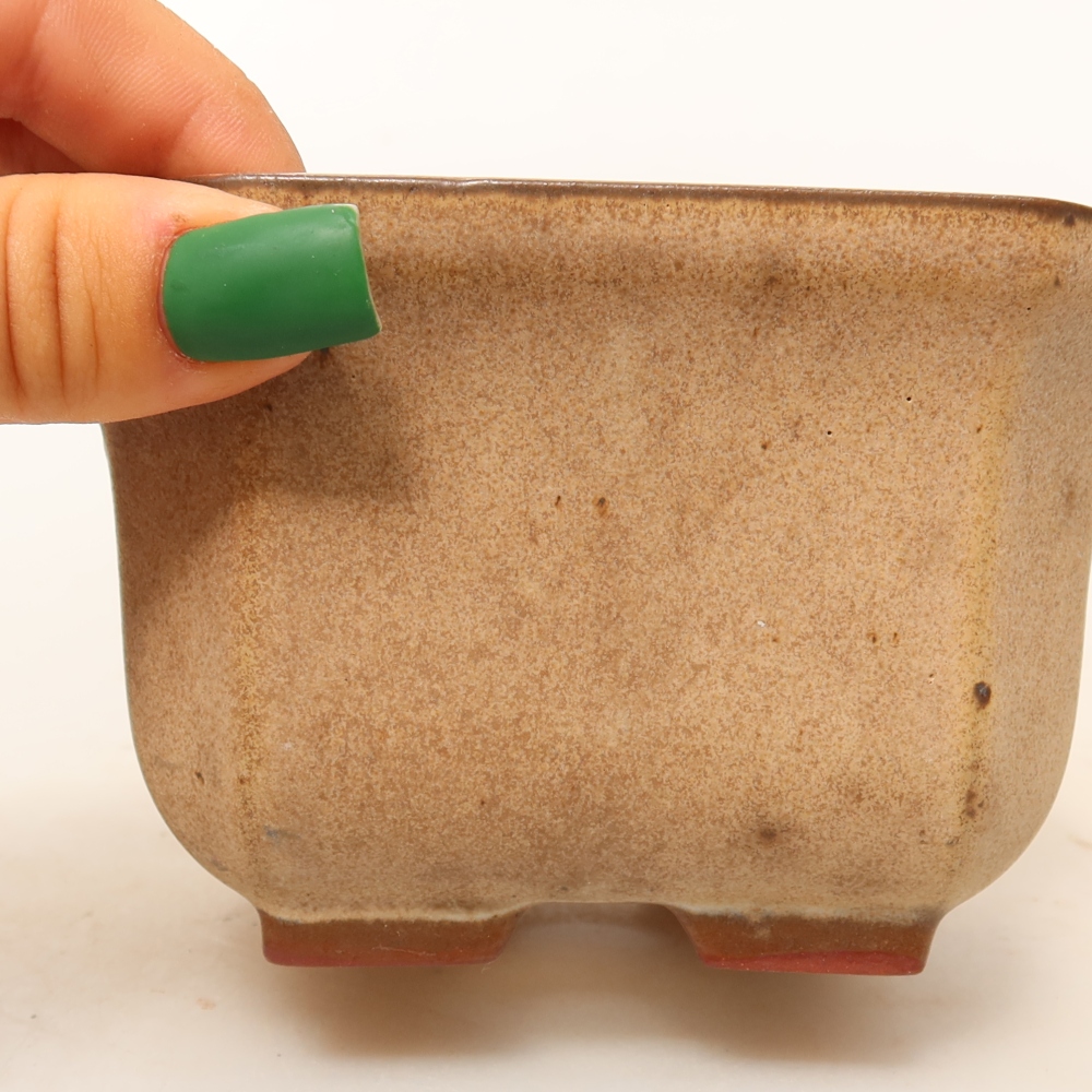 Coquille en céramique  11,5 x 11,5 x 7 cm, couleur beige