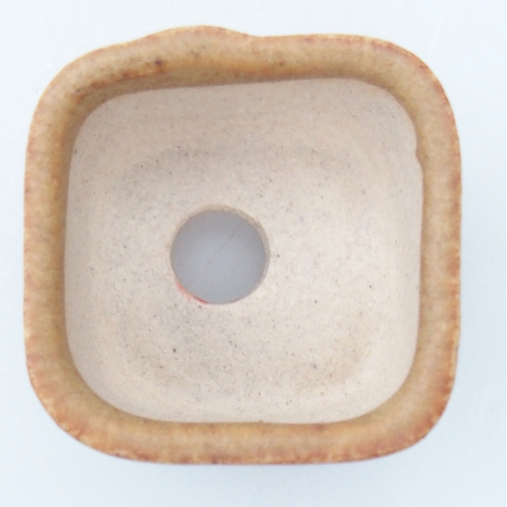 Mini bol bonsaï 2,5 x 2,5 x 1,5 cm, brun