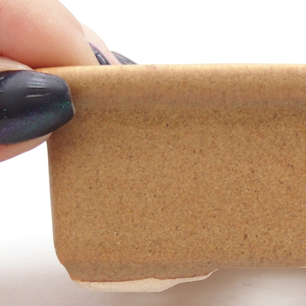 Mini bol bonsaï 8 x 6,5 x 3,5 cm, brun