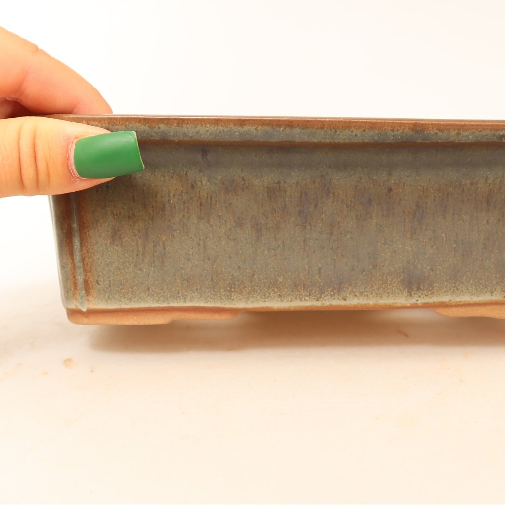 Bol en céramique  20 x 15,5 x 5,5 cm, couleur marron