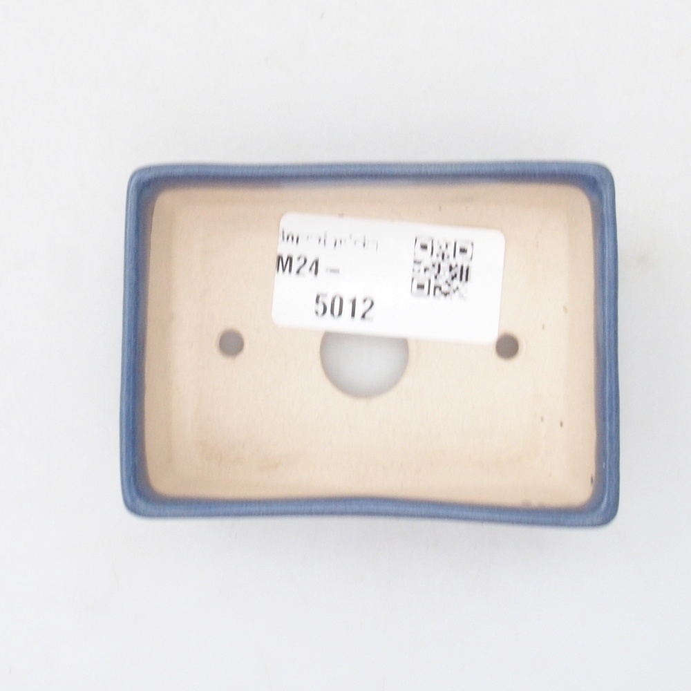 Mini bol bonsaï 8 x 5,5 x 2,5 cm, couleur bleu