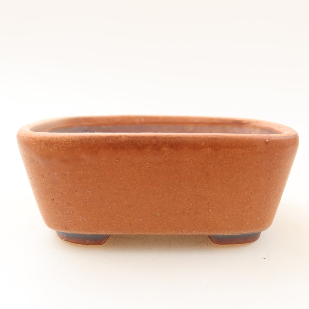 Bol à bonsaï en céramique 10 x 8,5 x 4 cm, rose