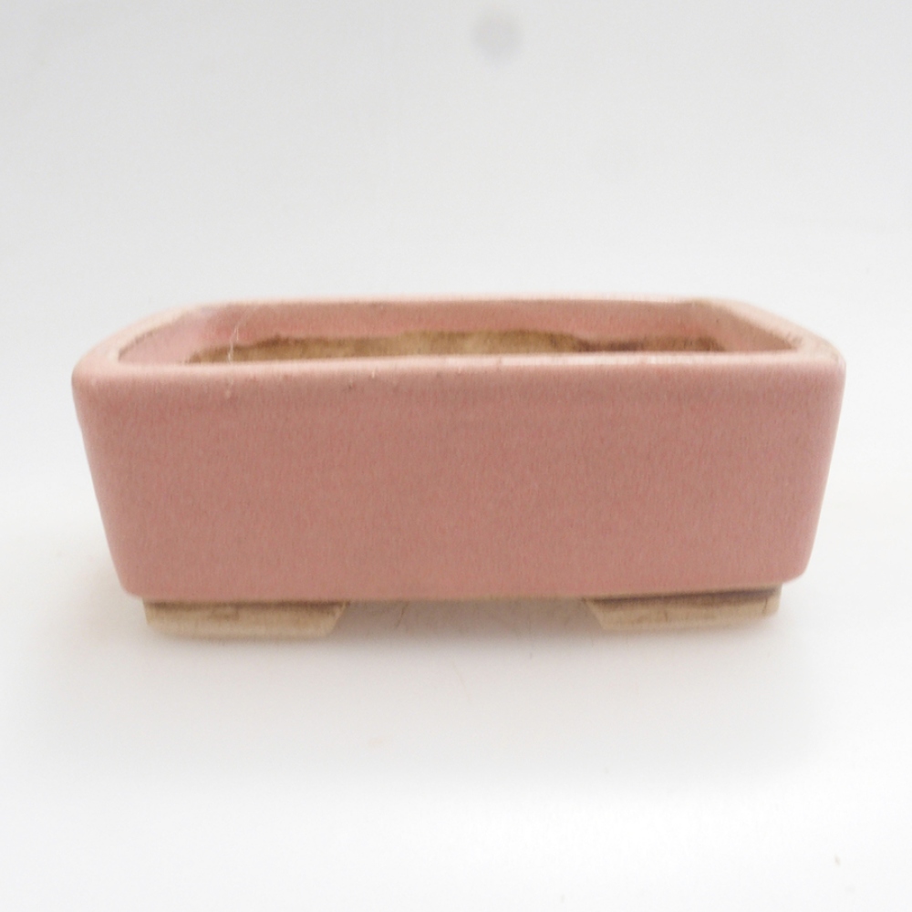 Bol à bonsaï en céramique 10 x 8,5 x 4 cm, brun