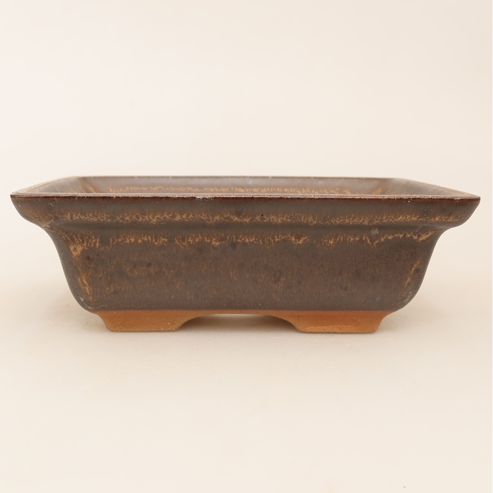 Bol en céramique  14,5 x 10 x 5 cm , couleur marron