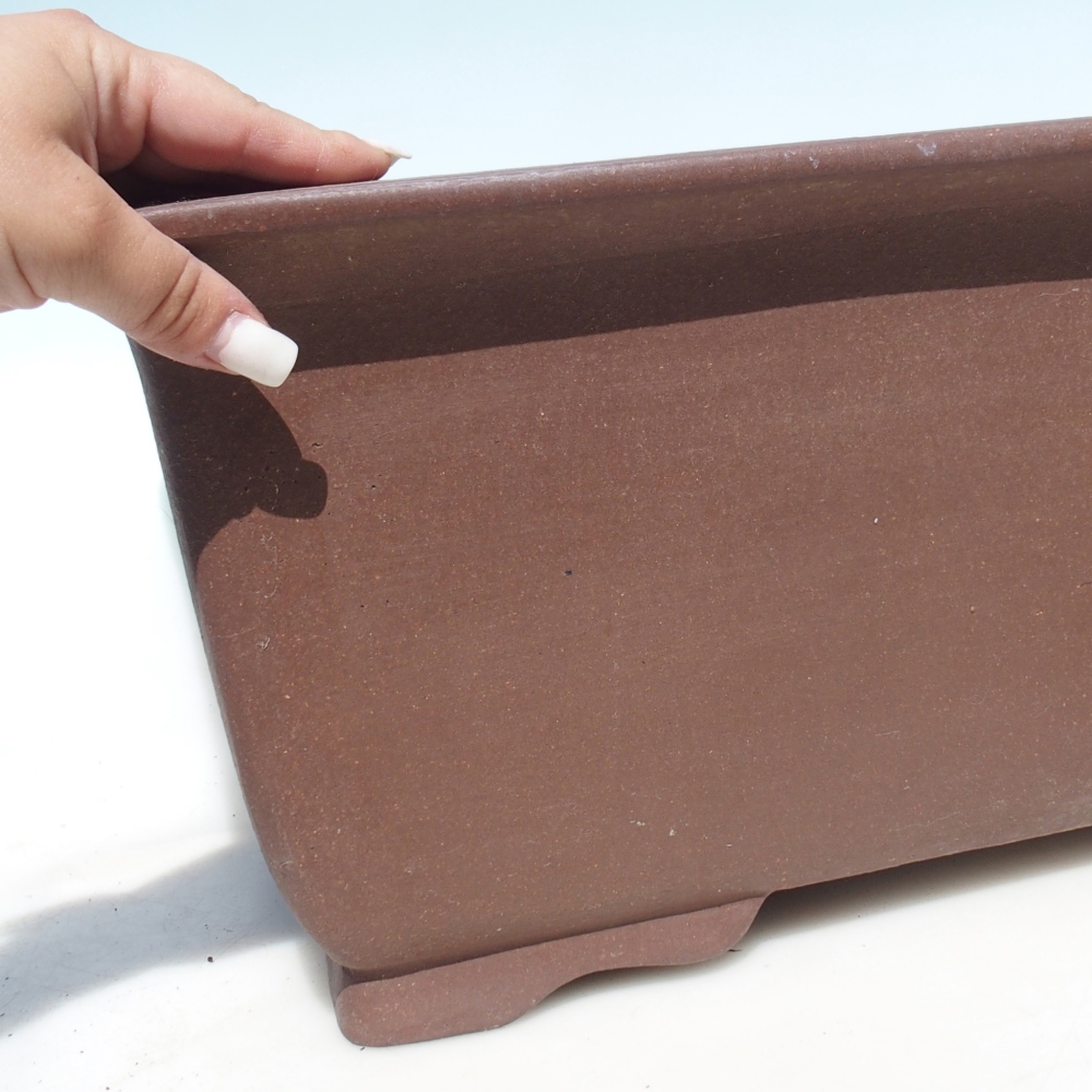 Bol pour bonsaï 61 x 38 x 22,5 cm - brun