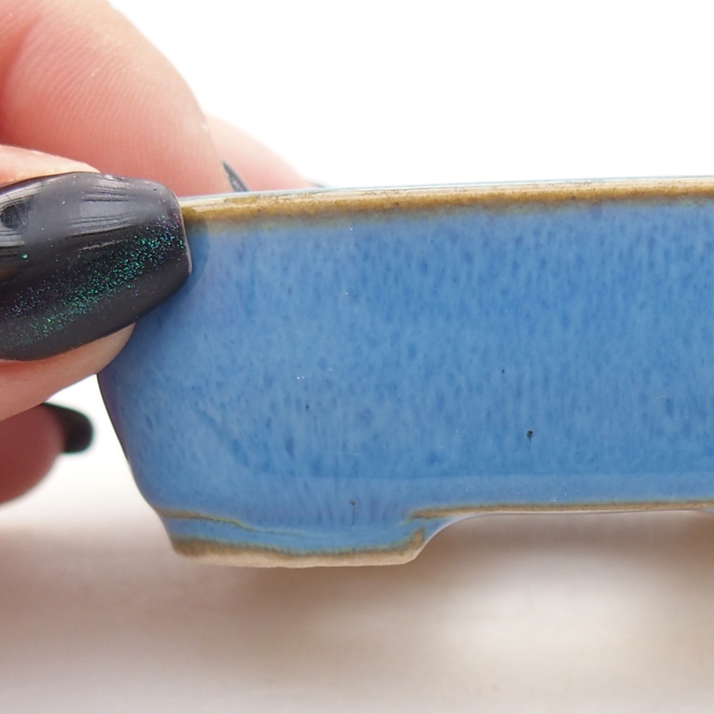 Mini bol bonsaï 7 x 6 x 2,5 cm, couleur bleu
