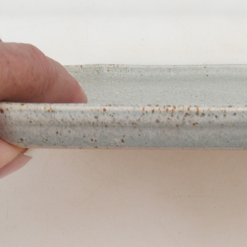 Bol en céramique H14 - 18 x 18 x 1 cm - beige