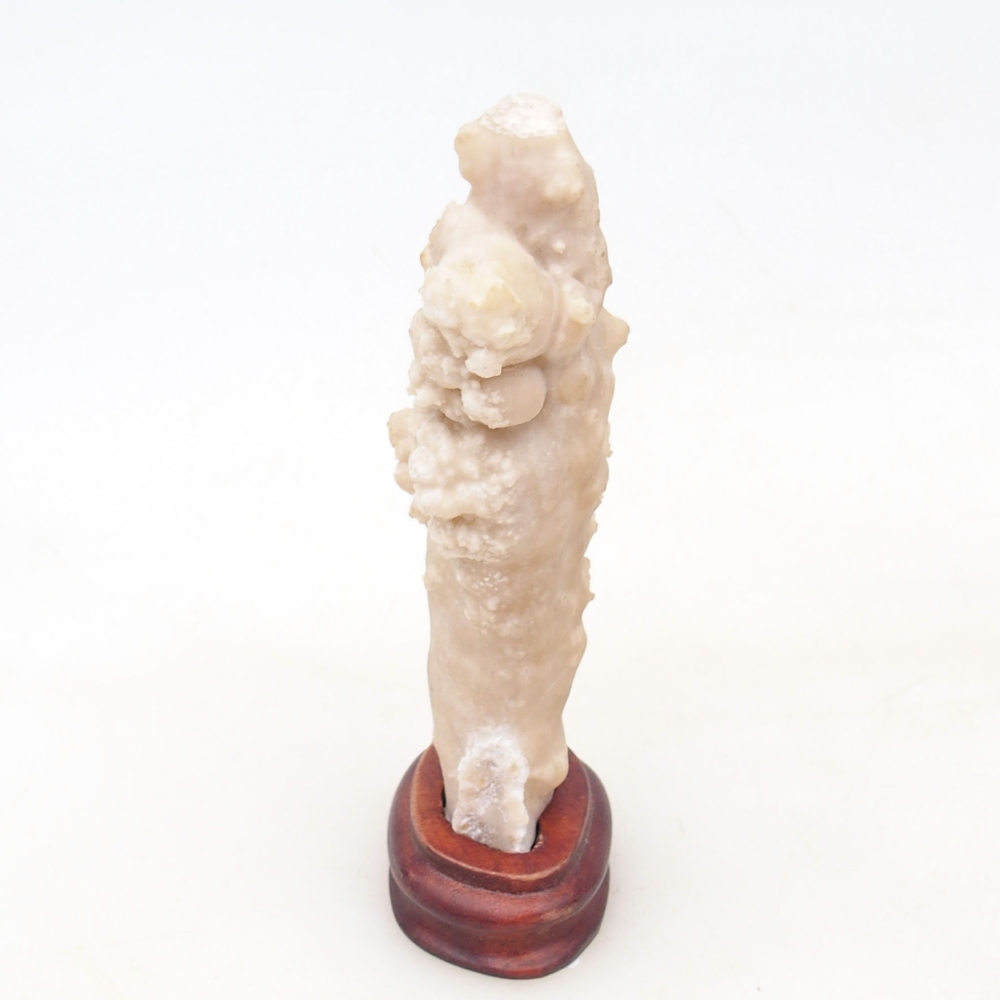 Suiseki - Pierre avec DAI (base en bois)