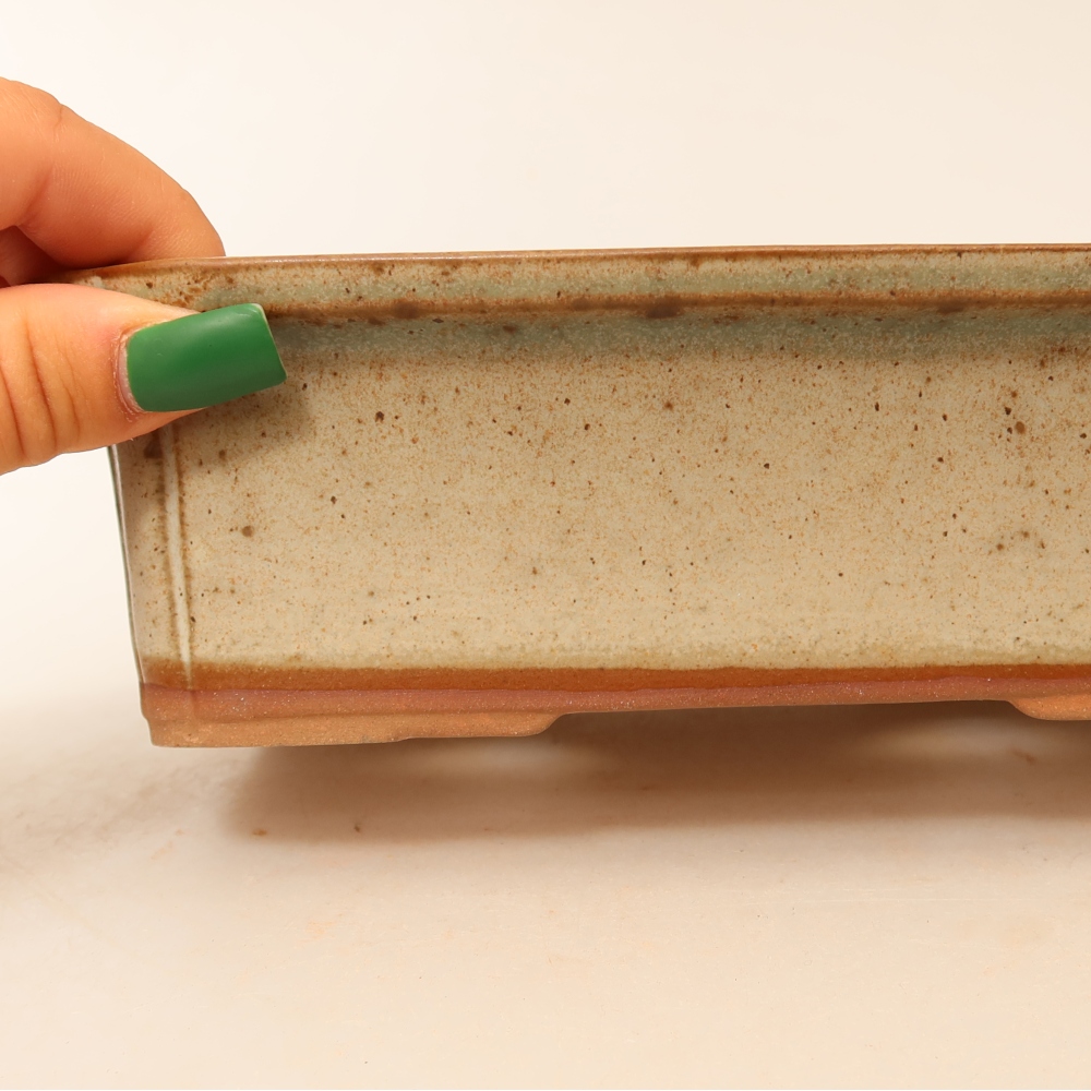 Bol en céramique  20 x 15,5 x 5,5 cm, couleur beige