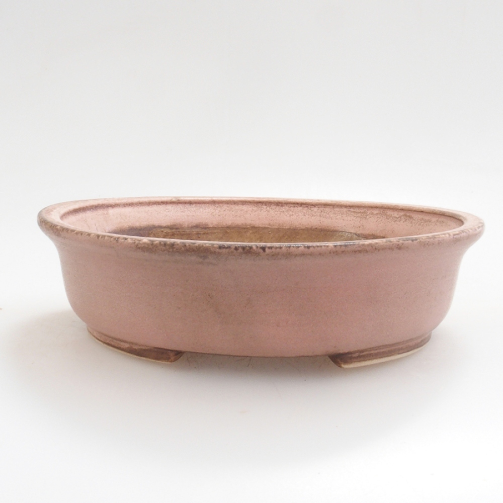 Bol à bonsaï en céramique 10 x 8,5 x 4 cm, brun