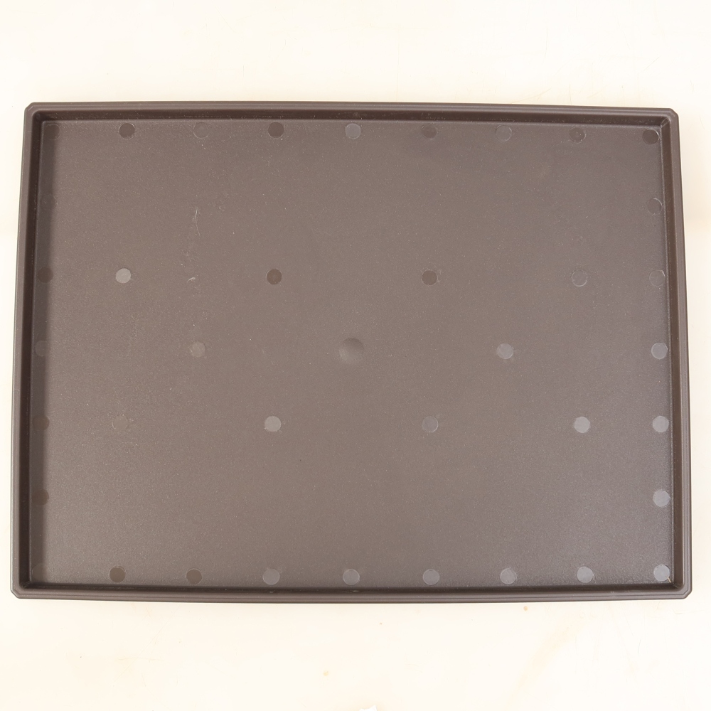 Soucoupe pour bonsaï en plastique PP-6 - 40 x 30 x 1,8 cm