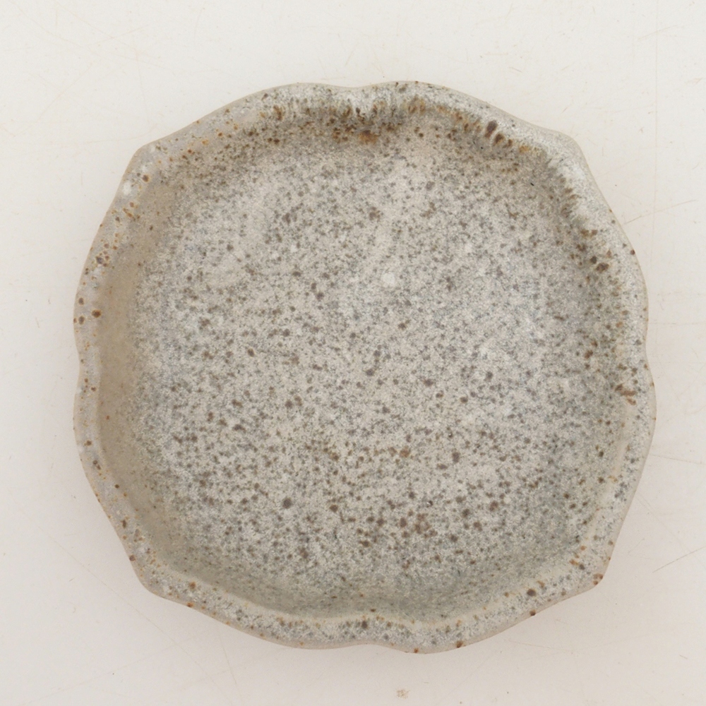 Soucoupe en céramique H95 - 8 x 8 x 1 cm - beige