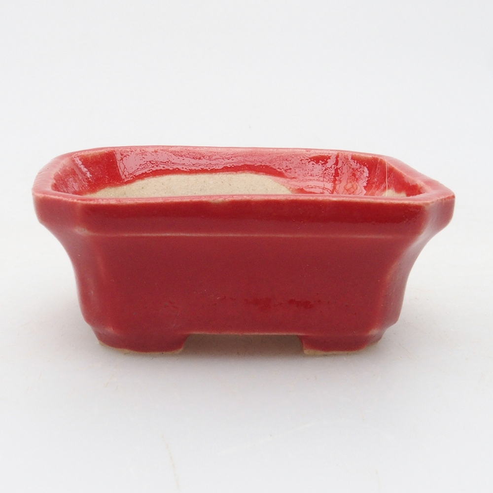 Mini bol bonsaï 5 x 4,5 x 2 cm, couleur rouge