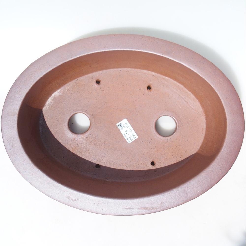 Bol 38 x 28 x 8,5 cm marron - ENLEVEMENT PERSONNEL OU TRANSPORT SUR PALETTE UNIQUEMENT
