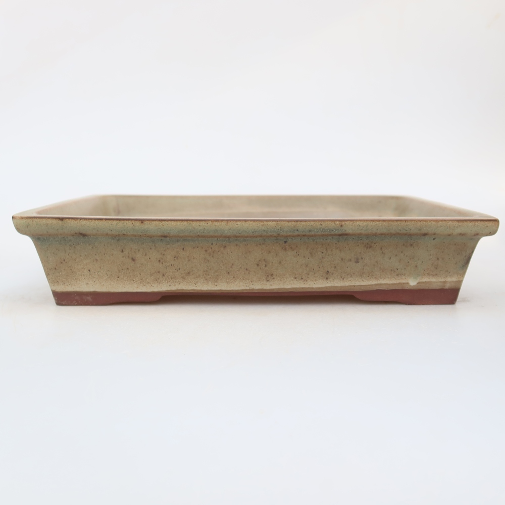 Bol en céramique  26 x 19,5 x 5,5 cm , couleur beige