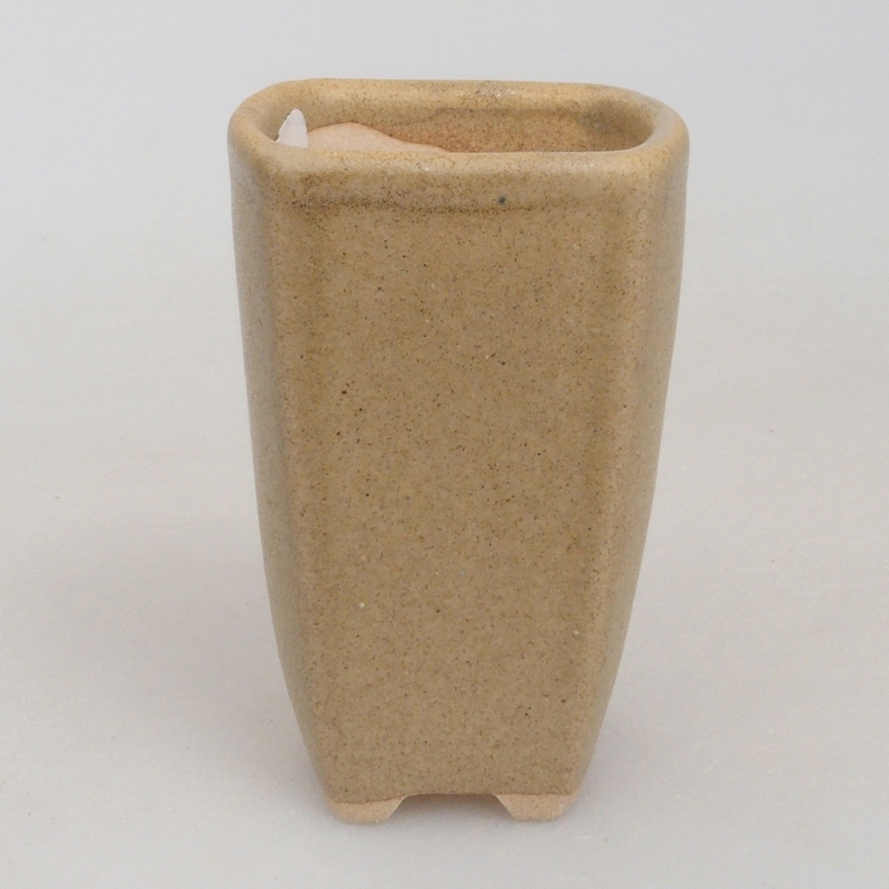 Mini bol à bonsaï 3,5 x 3 x 5 cm, brun