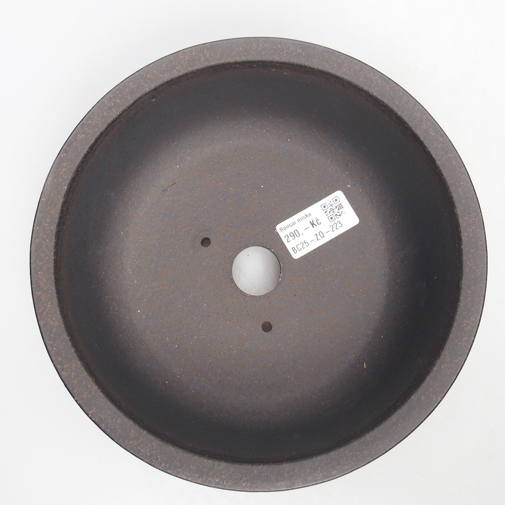 Bol 20 x 20 x 9 cm brun ocre