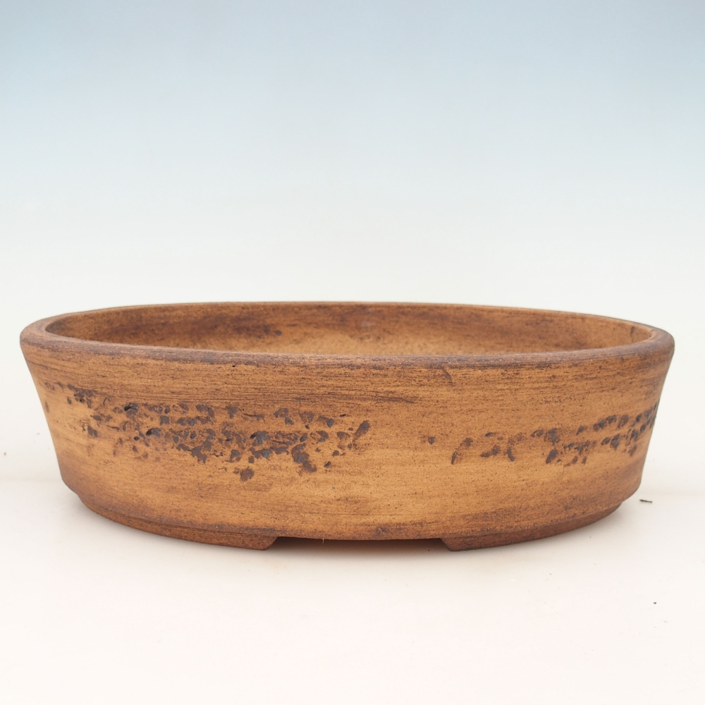 Bol à bonsaï 32,5 x 25 x 8 cm , couleur marron