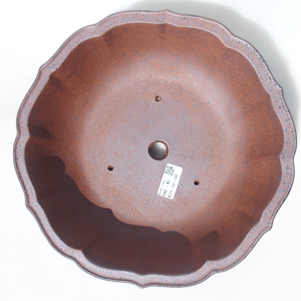 Bol 30 x 30 x 10 cm brun