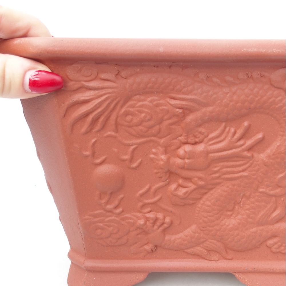 Bol 21 x 21 x 14 cm couleur brique