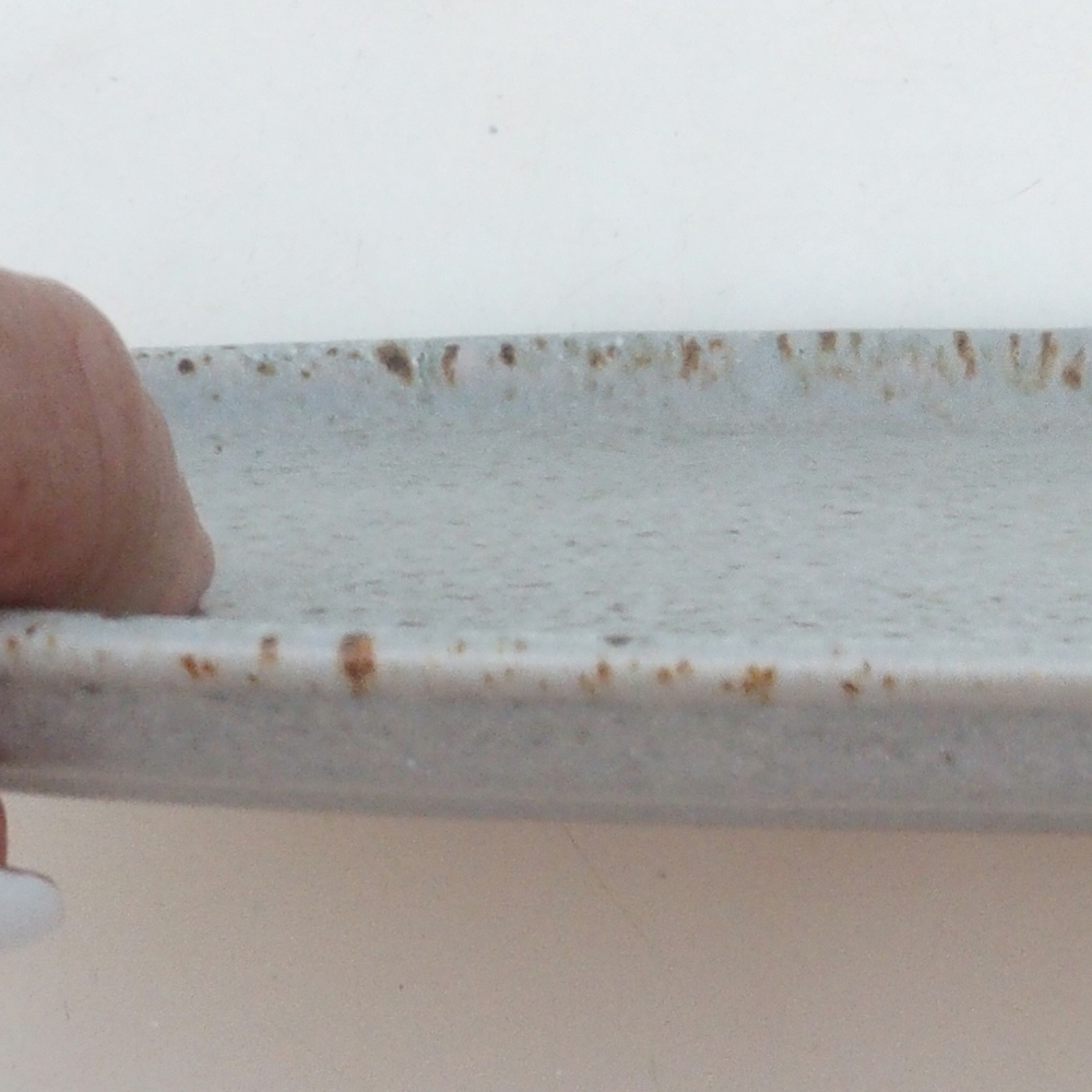 Bol en céramique H15 -25 x 15 x 1 cm - beige