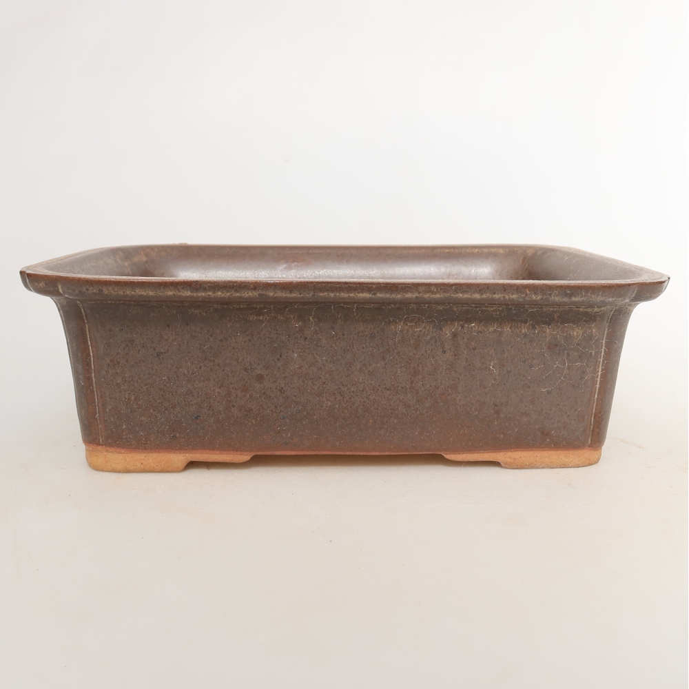 Bol en céramique  20 x 15,5 x 5,5 cm, couleur marron